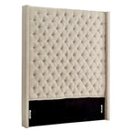 Naples Button-tufted Wingback Headboard only by iNSPIRE Q Artisan