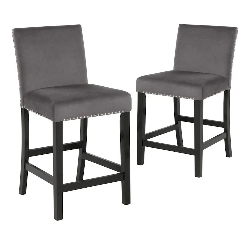 New Classic Furniture Reginald 5-Piece Round Counter Set