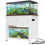 Moasis 40-50 Gallon Aquarium Stand Cabinet Fish Tank Stand with Power Outlets