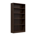 Universal Tall 5 Shelf Bookcase Storage by Bush Furniture