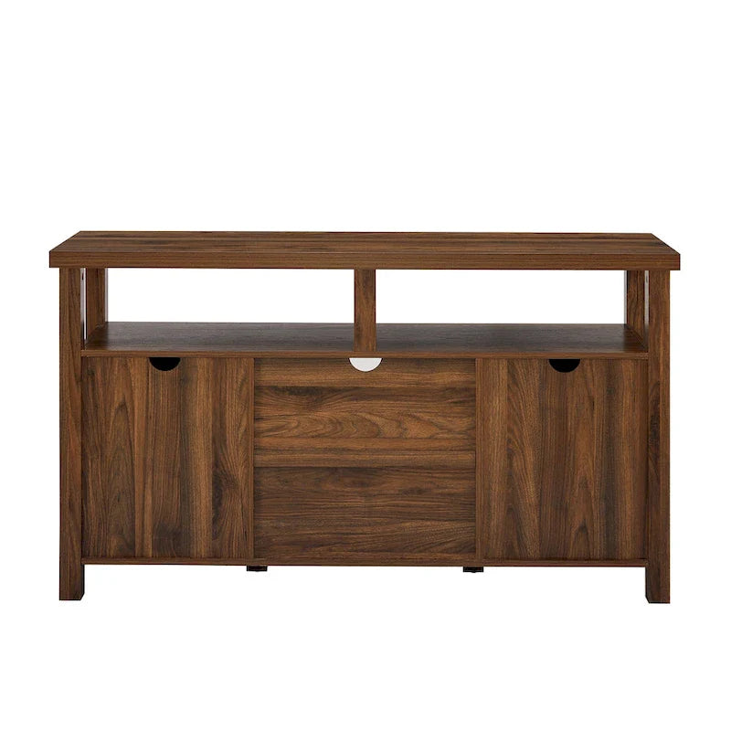 Middlebrook 58-inch Groove Door Highboy TV Stand
