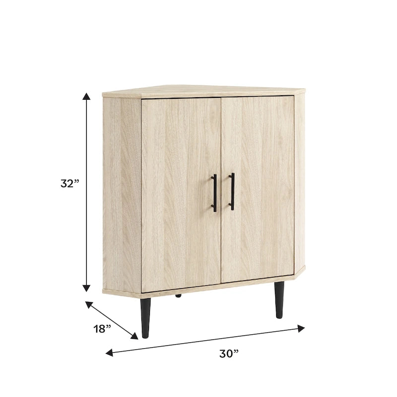 Middlebrook Designs 30-inch Corner Accent Cabinet