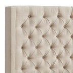 Naples Button-tufted Wingback Headboard only by iNSPIRE Q Artisan