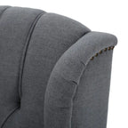 Walter Tufted Fabric Recliners (Set of 2) by Christopher Knight Home