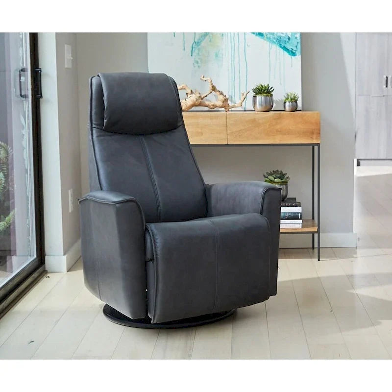 Fjords Urban Leather Swing Recliner